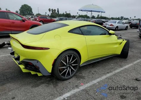 2020 Aston Martin Vantage z USA, uszkodzony, nr VIN SCFSMGAW7LGN04633